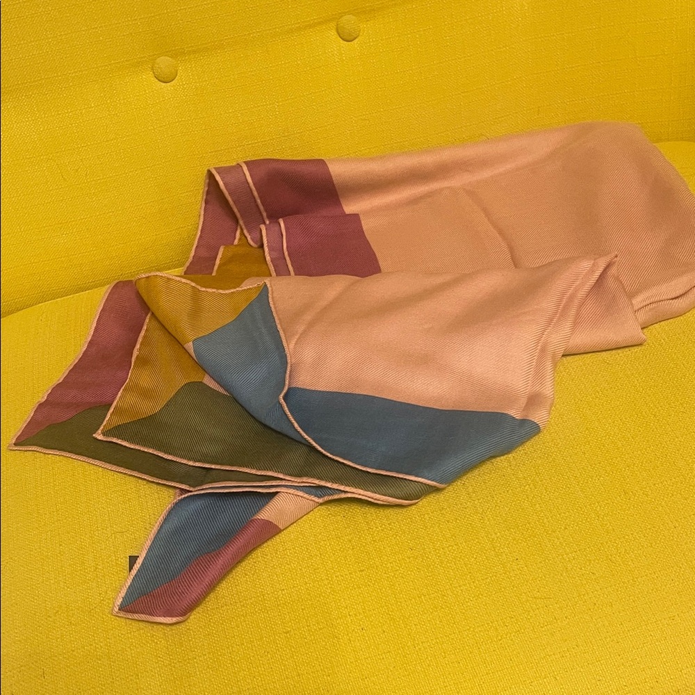 Loro Piana Multicolor Silk & Cashmere Shawl - Picture 2 of 6